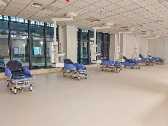 Μπλε υλική αντιμπλοκαριστική έκτακτη ανάγκη ABS υπομονετικός μεταφορέας 150 κλ 1