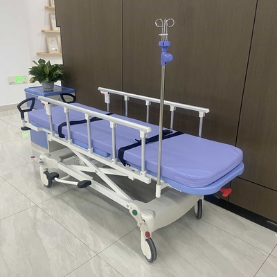 Αγορά υδραυλικά φορεία Hhospital εξοπλισμός ιατρικός ασθενής τροχόσπιτο αναδιπλούμενο κάγκελο μεταφοράς αναπηρικού καρέκλου b ηλεκτρονική κατασκευή