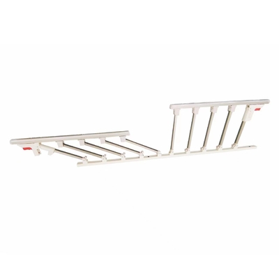 Προσαρμοσμένο νοσοκομειακό κρεβάτι Guardrail 10 Gear Double Switch Αλουμινίου