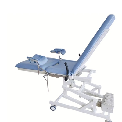 Bule Color Electric 3 Fcuntion Delivery κρεβάτι 90cm μεταλλικό πολυλειτουργικό γυναικολογικό τραπέζι