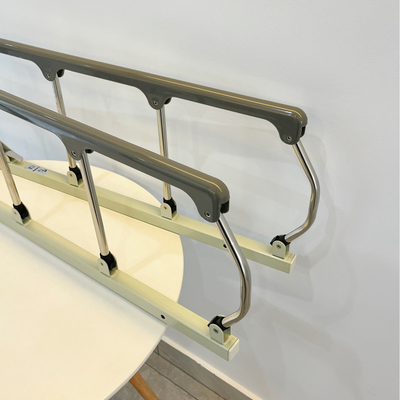 Πέντε Armrest ασφάλειας σχεδιαγράμματος πτυσσόμενα νάυλον εξαρτήματα νοσοκομειακού κρεβατιού