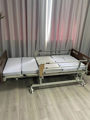 Ηλεκτρικό σπίτι για ηλικιωμένους κρεβάτι με κλειδωτά τροχούς