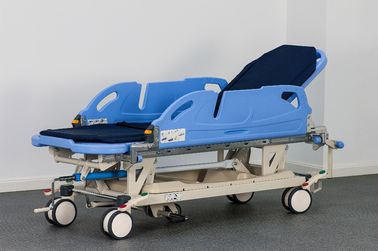 Υδραυλικό ενσωματωμένο προστατευτικό κιγκλίδωμα που περιστρέφεται το υπομονετικό καροτσάκι μεταφοράς πλευρικών κιγκλιδωμάτων