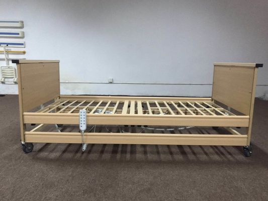 Ιατρικά έπιπλα 5 λειτουργία ICU 820MM ηλεκτρικό νοσοκομειακό κρεβάτι ξύλινο