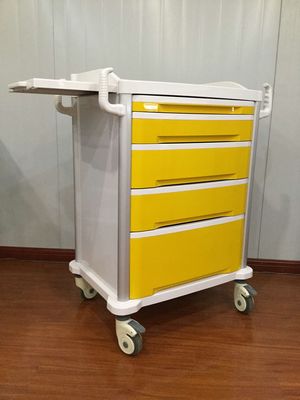 Νοσοκομείων ABS χειρουργικό κάρρο καροτσακιών οργάνων ανθεκτικό ιατρικό