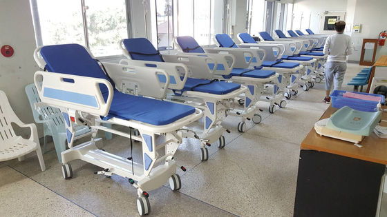 Πολυτελές κεντρικό καροτσάκι φορείων έκτακτης ανάγκης ελέγχου υδραυλικό