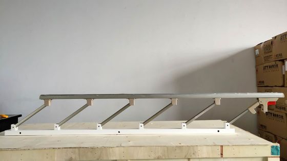 Έξι ράγες φρουράς νοσοκομειακού κρεβατιού πλευρικών κιγκλιδωμάτων κραμάτων αργιλίου Πολωνού πτυσσόμενες