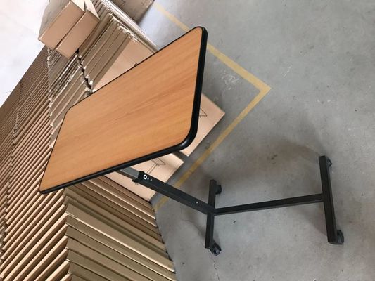 Υλικός πίνακας επιτραπέζιων διευθετήσιμος πλευρών δίσκων νοσοκομειακού κρεβατιού μετάλλων PB