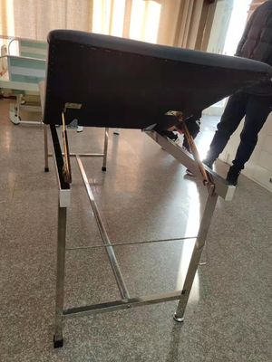 Ιατρικός υπομονετικός καναπές εξέτασης κλινικών κρεβατιών εξέτασης ανοξείδωτου για την πώληση