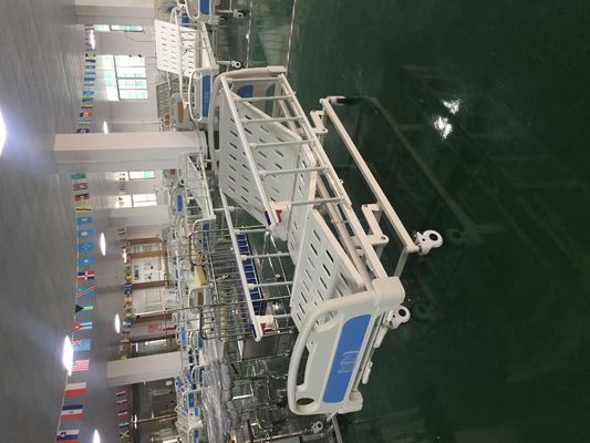 Τρεις λειτουργίες λυγίζουν τα υπομονετικά χειρωνακτικά νοσοκομειακά κρεβάτια πλευρικών κιγκλιδωμάτων κραμάτων αργιλίου