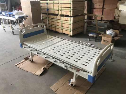Διευθετήσιμο πίσω χειρωνακτικό Medicare 480mm ενιαίο ασταθές νοσοκομειακό κρεβάτι 250kgs