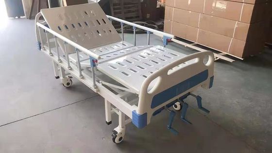 2 στροφάλων πλαστικό πλαίσιο ψεκασμού χάλυβα κρεβατιών νοσοκομείων χειρωνακτικό υπομονετικό