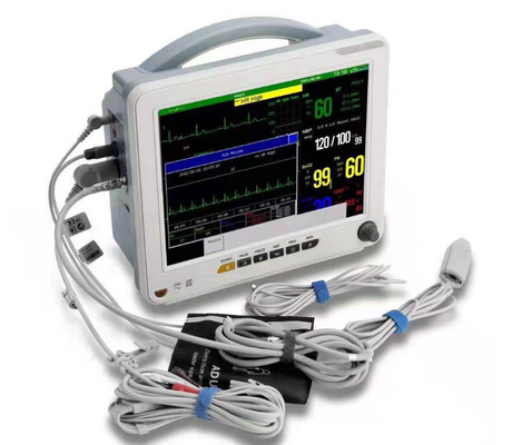 Φορητή ιατρική συσκευή ECG για το σπίτι όλοι σε ένα Off-White υλικό ABS ανιχνευτών