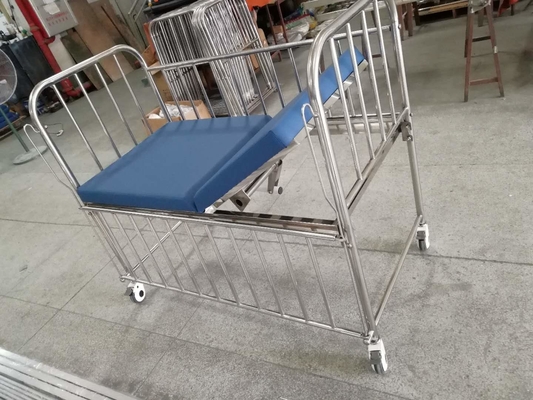 Υλικό νοσοκομειακό κρεβάτι νηπίων ανοξείδωτου ιατρικό