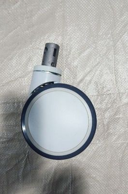 Ιατρικός κεντρικός PU PA καστόρων νοσοκομείων ελέγχου τροχίσκων εύκαμπτος αντιδιαβρωτικός ABS